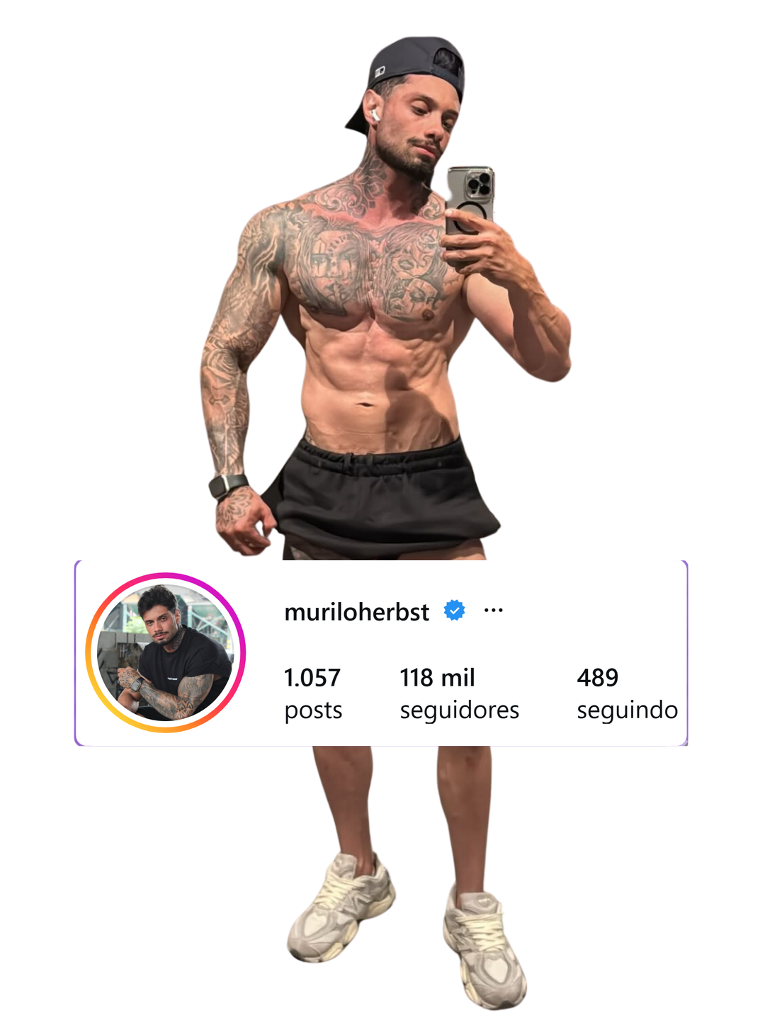 Murilo Herbst, Personal Trainer especializado em treinamento feminino