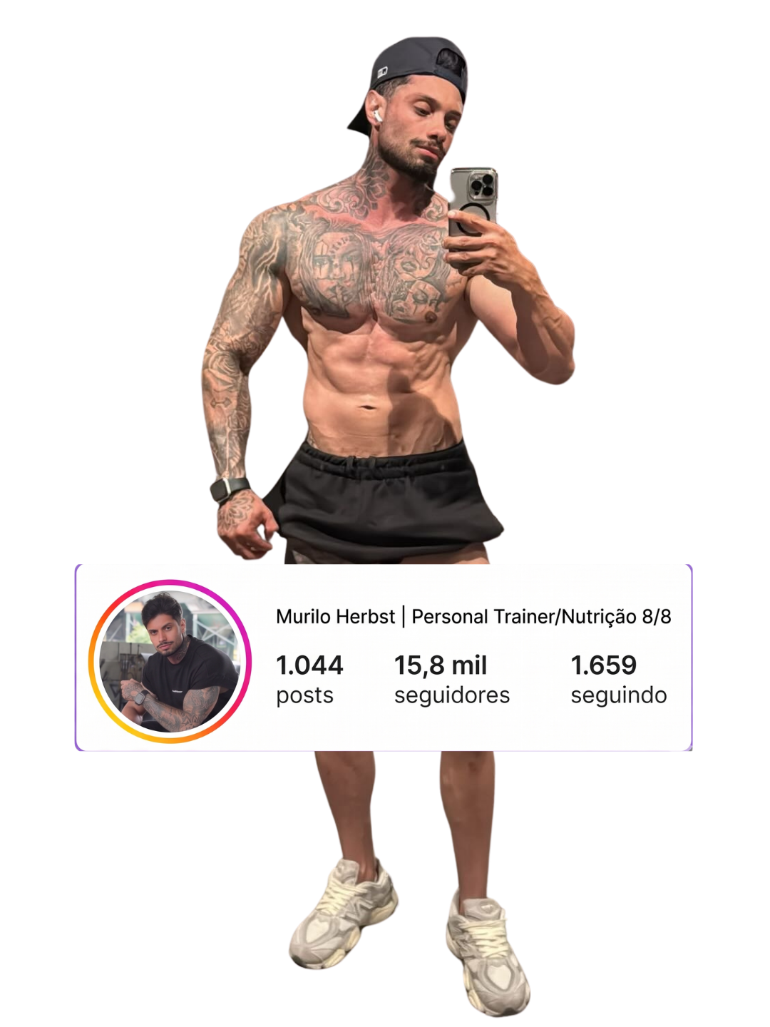 Murilo Herbst, Personal Trainer especializado em treinamento feminino